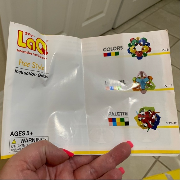 🔴 BLOCKS LaQ Japanese Bldg Set: 300 piece Freestyle Pastel Colors P7-11 No Box - Picture 13 of 16